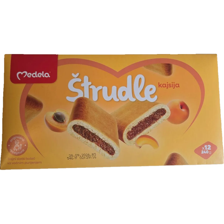 Medela Strudle Kajsija 240g X12 240g X12