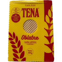 Pan-Pek Oblatne Vafel Listovi 200g