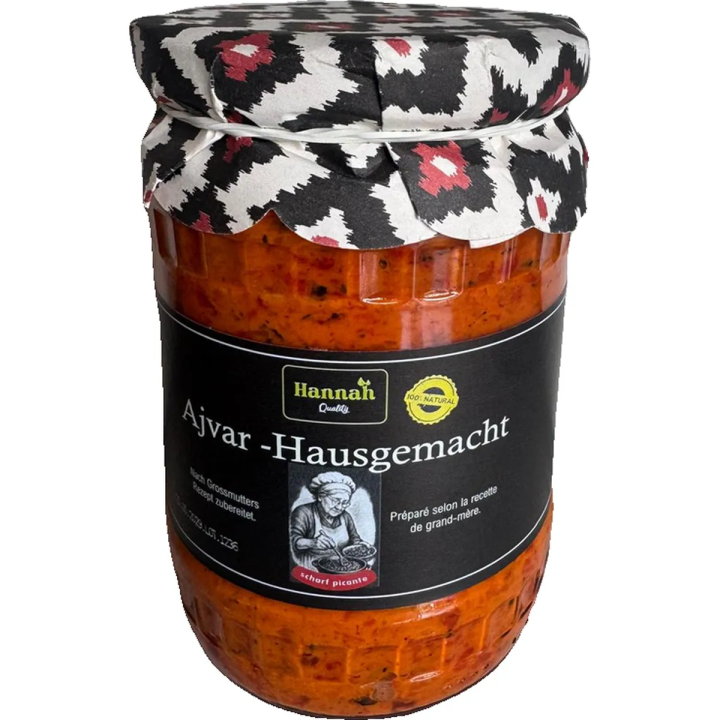 Hannah Ajvar Hausgemacht Rajouter Pikante 300g