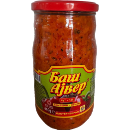 Bau Ajvep Hot Pepper Sauce 660g