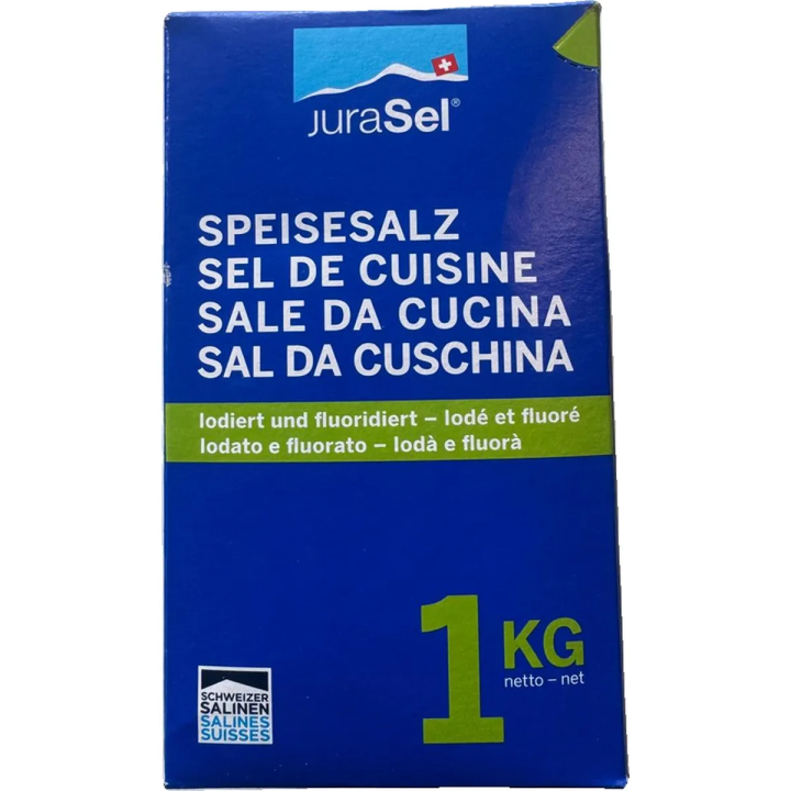 Jurasel Speisesalz Sel De Cuisine Sale Da Cucina Sal Da Cuschina 1kg