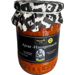 Hannah Ajvar Hausgemacht 100% Natural Mild Doux